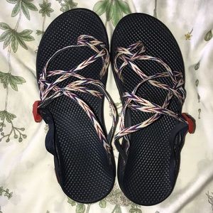 Chaco slip on sandals